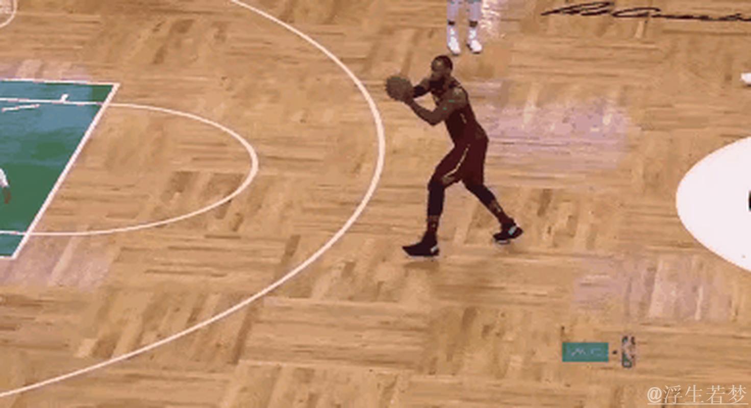 詹姆斯弧顶制导三分命中 莫兰特滞空抛射强力回敬 詹姆斯弧顶制导三分命中 莫兰特滞空抛射强力回敬